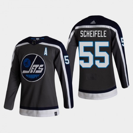 Pánské Hokejový Dres Winnipeg Jets Dresy Mark Scheifele 55 2020-21 Reverse Retro Authentic